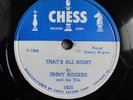 JIMMY ROGERS That's All Right / Ludella EARLY CHESS 1435 78 RPM BLUES