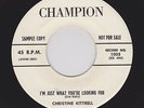 50s Nashville R&B CHRISTINE KITTRELL I'm Just What You're Looking For M- HEAR