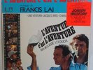 FRANCIS LAI, JOHNNY HALLYDAY – L'Aventure C'Est L'Aventure - Rare french OST LP