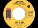 Crossover Soul 45 MEL & TIM Forever & A Day/That's The Way I Want To Live Stax