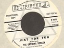 GROWING SOCIETY Just For Fun 45 DUNHILL D-4093 PROMO MOD GARAGE PSYCH 1967 NM
