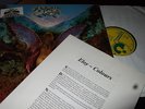 ELOY : COLOURS LP 1980 HARVEST GERMANY + PROMOBOOKLET