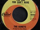 Girl Garage 45 THE HONEYS on CAPITOL From Jimmy/The One You Cant brian wilson