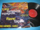 +SUPRAPHON 1ST RED LABEL: IDA HAENDEL: LALO: SYMPHONIE ESPAGNOLE /RAVEL: TZIGANE
