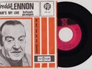 JOHN LENNON freddie lennon DUTCH PICT 45 MONO EX 1966 BEATLES SUNG IN DUTCH RARE