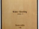 WALTER GIESEKING piano Vol.6 I Souvenirs 6 LP EMI Wooden Box Italy MOZART etc.