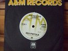 RARE  Sex pistols God save the queen A&M repress yellow vinyl 