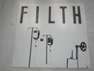 FILTH DON´T HIDE YOUR HATE DUTCH PUNK 1978 POSTER SL. PLUREX RECORDS EX. COND.
