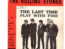 45 giri  the rolling stones the last  ... decca 12104 vg+/vg italy originale