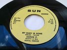 ELVIS PRESLEY AARON P.scotty and bill MY BABY IS GONE RARE 'SUN' PROMO VG+TO EX