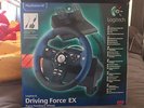VOLANTE PS2 +PEDAL LOGITECH DRIVING FORCE compatible con PC