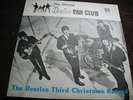 BEATLES 3rd  1965 CHRISTMAS U.K. FAN CLUB FLEXI DISC  SUPERB AUDIO