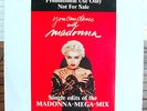 RARE LIMITED MADONNA YOU CAN DANCE SINGLE EDITS PROMO VINYL LP GERMAN PRESS MDNA