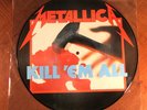 Metallica Kill Em All 1983 NM Picture Disc NM Debut