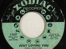 RUBY ANDREWS northern soul 45 on ZODIAC “Just Loving You” original HEAR