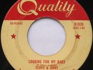 CLIFFY AND JERRY Looking for my baby ROCKABILLY  1959 Canada 45 LISTEN