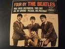 FOUR BY THE BEATLES 45 EP CAPITOL EAP 1-2121 WITH PICTURE SLEEVE