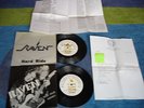 RAVEN - 2x rare 1980/81 UK NWOBHM / NEW WAVE OF BRITISH HEAVY METAL SINGLES 