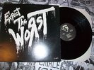 The Worst Expect LP MUTHA RECORDS chronic sick kbd RARE necros fatal rage NJHC