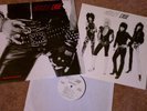Motley Crue LP Too Fast for Love Leathur records - 2nd pressing RARE w/ insert
