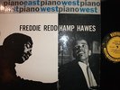 HAMP HAWES/FREDDIE REDD PIANO EAST/WEST PRESTIGE LP7067 NY FIREWORKS DG MONO