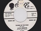 '61 R&B Movers JACKIE BRENSTEN Trouble Up the Road/You Ain't the One HEAR BOTH