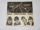 The Beatles ( Penny Lane ) Rare 1967 Danish 1st Press Map P/Cover  