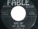 RAY McCOY - ROCKIN' BABY / I NEED IT - VERY RARE ROCKABILLY (fable 615) - 45 RPM