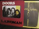 CLEAN 1971 ORIG Window Cov THE DOORS - LA WOMAN psych blues MORRISON MOJO RISING