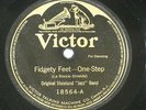ORIGINAL DIXIELAND JAZZ BAND 'FIDGETY FEET' VICTOR 18564 BRIAN RUST COPY