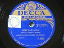 PHILIP LEWIS ORCHESTRA 'HONEY' 1929 DECCA F1558 - HOT SOLOS - AHOLA/LALLY/POLO