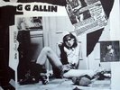GG ALLIN Dirty Love Songs 2xLP NM/OOP/Poster Pic Sleeve TRUE ORIG PRESSING 1987