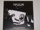 RAZOR - Armed and Dangerous LP, white vinyl, 143/550 (anvil, exciter, slaughter)