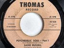 NORTHERN SOUL - SAXIE RUSSELL Psychedelic Soul THOMAS label 45