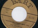 FRANTIC BART ROCKABILLY BOP- DICK ARMSTRONG - I WANNA GO STEADY WITH YOU HEAR