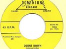 The TEMPESTS... Midnight/Count Down... Garage/Surf Instrumentals on Dominion