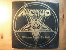 Venom Welcome to Hell UK LP '81 black metal on neat records hear