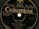 New Orleans Bootblacks Flat Foot, Mad Dog, Columbia 14337 78 rpm Dodds,