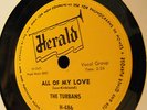 The Turbans 78 Herald 486 All of My Love/It Was a Nite Like This E- R&B Doowop
