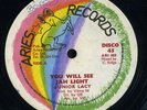 Junior Lacy - You Will See Jah Light UK orig 12