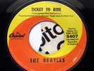 The Beatles - Ticket To Ride / Yes It Is - Capitol Records Subsidary