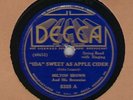 78 RPM Western Swing Milton Brown Decca 5325 in V+E-