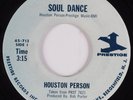 Funk Jazz 45 HOUSTON PERSON Soul Dance PRESTIGE HEAR VG++