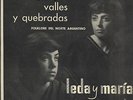 LEDA y MARIA Entre valles y quebradas Argentinian LP DISC-JOCKEY 15017