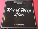 URIAH HEEP LIVE JANUARY 1973 GATEFOLD SLEEVE UK 2 LP TOP AUDIO COLOUR PROGRAMME