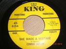 Rare Northern Soul 45 Connie Austin on King 6154 She Made A Mistake VG++ L K