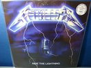 METALLICA -RE-RELEASE, RIDE THE LIGHTNING-1LP-BLUE VINYL-80COPIES IRON MAIDEN