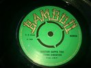 BAMBOO COXSONE SOUND DIMENSION - DOCTOR SAPPA TOO / SOUL EURUPTION