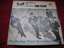 BEATLES 3rd  1965 CHRISTMAS U.K. FAN CLUB FLEXI DISC