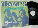 THE DOORS - LIGHT MY FIRE / THE CRYSTAL SHIP  45 giri VINILE 7